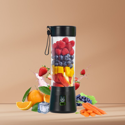 Clairbell Plastic Electric Fruit Juicer, USB Rechargeable, Mini Juicer Grinder For shake/JuiceB68 Hand Juicer(Multicolor)