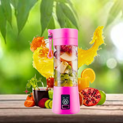 Clairbell Plastic Mini Juicer Blender (USB Rechargeable Juicer)For Juices/Shake, Personal SizeT69 Hand Juicer(Multicolor)