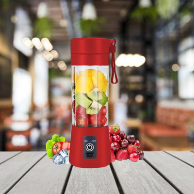 SACRO Plastic Electric Fruit Juicer, USB Rechargeable, Mini Juicer Grinder For shake/JuiceC366 Hand Juicer(Multicolor)