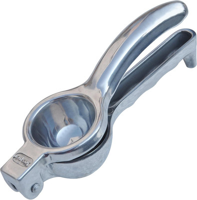 Nishoya Aluminium Aluminium Lemon Squeezer Citrus Lime Juicer Presser For Kitchen (1 PC) Hand Juicer(Silver)