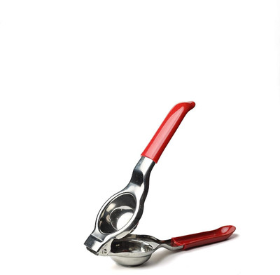 Steelish Steel Lemon Squeezer with Bottle Opener Stainless Steel Red 2 in 1 Lemon Squeezer Hand Juicer(Red)