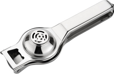 Anjil Steel lemon squeezer Hand Juicer(Silver)