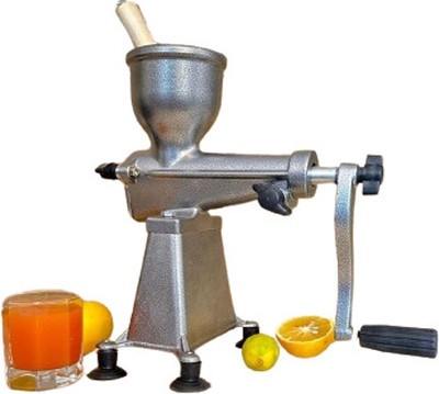 BRITELINE Aluminium Hand Press Juicer, Cold Press Juicer and Squeezer for Fruits I Hand Juicer(Silver)