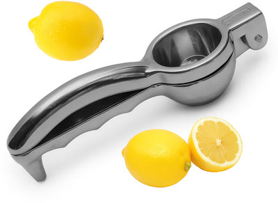 Evervibe Steel Aluminium Nimbu Hand Juicer | Lemon Squeezer for Kitchen Use Hand Juicer(Silver)