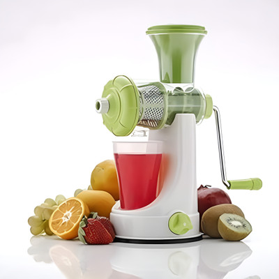 DIVYA UNIQUES Plastic Fruit Juicer, Veg Cutter 2 in 1, Multi Crusher Combo Hand Juicer(Multicolor)