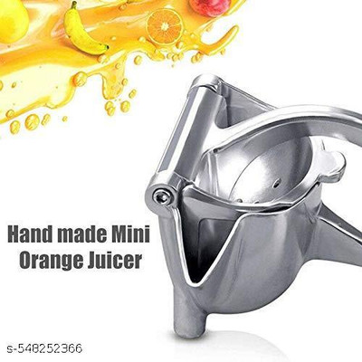 VISHAL Steel CitraPress™ Mini Hand Juicer Hand Juicer(Silver)