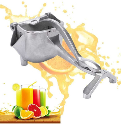 Hitech Aluminium Manual Aluminium Hand juicer for Lemons,Oranges, watermelon and other fruits Hand Juicer(Silver)