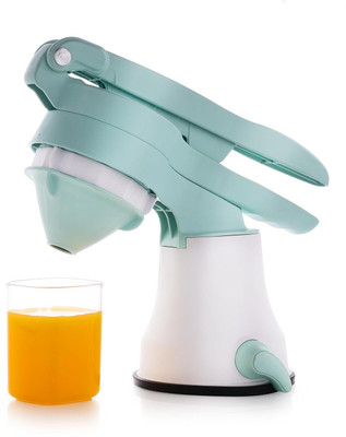 NIYAMKAAY Plastic MANUAL FRUIT JUICER Hand Juicer(White)