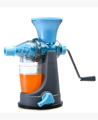 DENDUES Plastic Hand Juicer / Orange Juicer / Fruit Juicer / Lemon Juicer / Juicer Machine Hand Juicer(Blue)