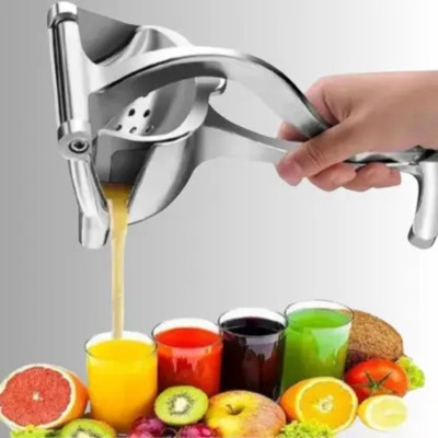 HV Enterprise Aluminium Manual Citrus & Orange Juicer | Heavy-Duty Hand Press Fruit Squeezer Hand Juicer(Silver)