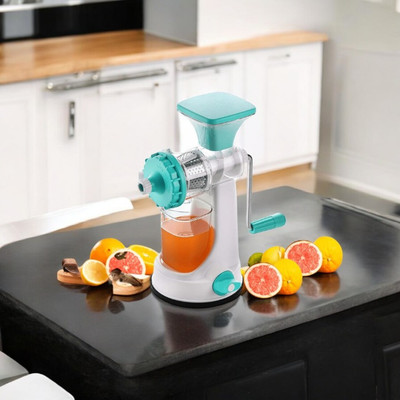 NHB BOUTIQUE Plastic Multi-Purpose Fruit & Vegetable Steel Handle Juicer Hand Juicer(Multicolor)