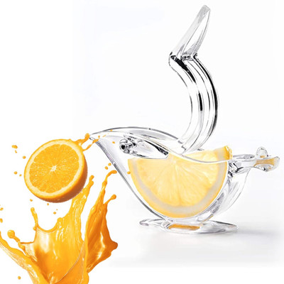 Kitchinhub Plastic Manual Lemon multiple juices Squeezer Hand Juicer(White)