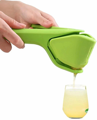Kevriz Plastic Lemon Squeezer, Manual Leverage Effortless Hand Juicer Hand Juicer(Green)