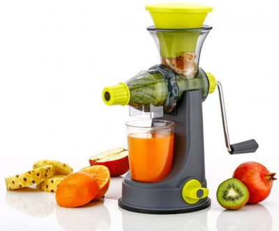 BLLUEX Plastic Manual Hand Juicer Mixer Blender Juice Maker Machine for Home Hand Juicer(Multicolor)