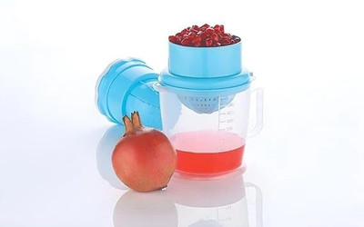 NOHARA Plastic PLASTIC HAND NANO JUICER Hand Juicer(Blue)