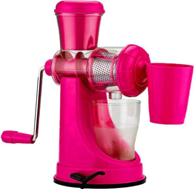 Shy Products Plastic Stylish Super Quality Fruit And Vegetable Hand Juicer(Multicolor)