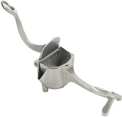 DENDUES Aluminium Aluminum Manual Fruit Juicer Hand juicer Hand Juicer(Grey)