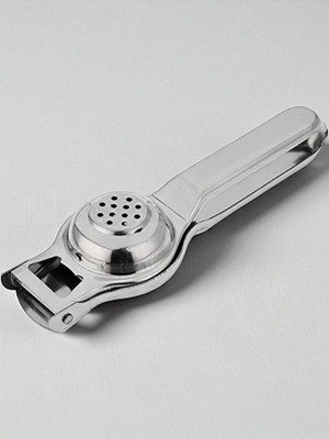 Nutech Steel lemon squeezer Hand Juicer(Silver)