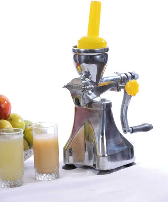 jagjeet engg work Aluminium Hand Operated Juicer Machine (16 INCH)DELUX Hand Juicer(Silver)
