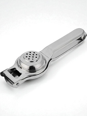 Nutech Steel lemon squeezer Hand Juicer(Silver)
