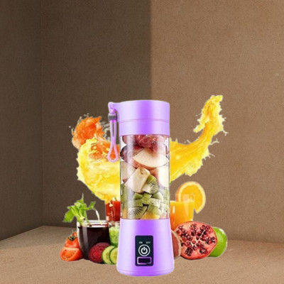 Clairbell Plastic Mini Juicer Blender (USB Rechargeable Juicer)For Juices/Shake, Personal SizeT137 Hand Juicer(Multicolor)