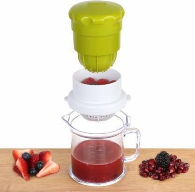 Breyers Plastic Hand Juicer 2 In 1 Orange,Grapes,Pomegranate, Sweet Lime & Watermelon Hand Press Hand Juicer(Multicolor)