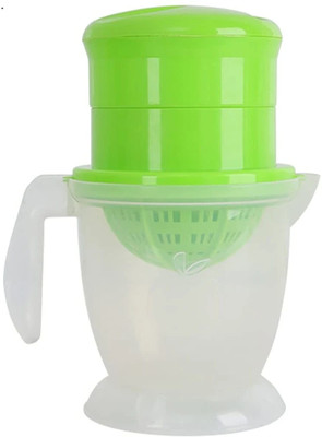 AKMMART Plastic 3 IN 1 MANUAL JUICER Hand Juicer(Green)