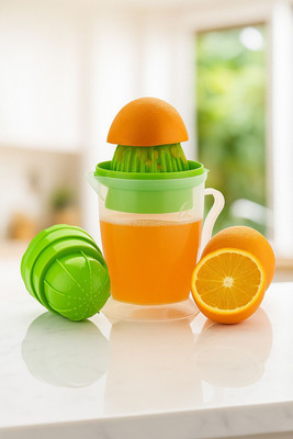 MyMark Smarter Kitchen Plastic MyMark Hand Juicer (Manual Fruit & Citrus Juicer) Hand Juicer(Multicolor)