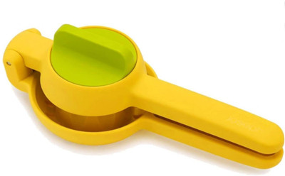 Sentax Plastic Hand Press Lemon Fruit Juicer Manual Citrus & Fruit Juice Extractor Hand Juicer(Yellow)