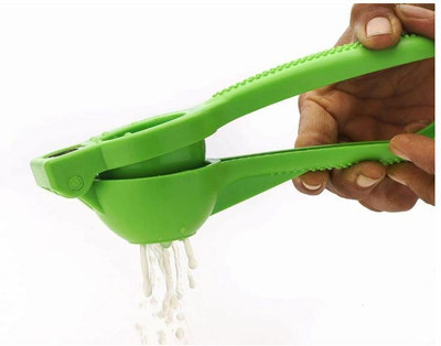 AARAV Plastic Plastic Lemon Squeezer/ Heavy Duty Lemon Juicer Extractor for Kitchen Hand Juicer(Green)