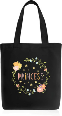 Roundsun Men & Women Black Tote