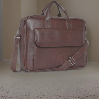 Shivra Men & Women Brown Messenger Bag
