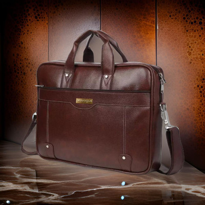 PROVOGUE Men & Women Brown Messenger Bag