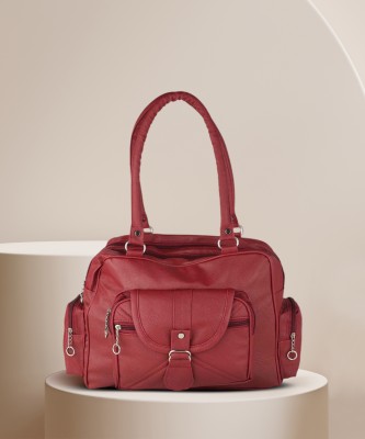 Dejan Women Maroon Satchel