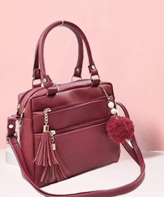 Zaxcer Women Maroon Hand-held Bag