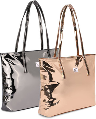 NFI essentials Women Multicolor Tote(Pack of: 2)