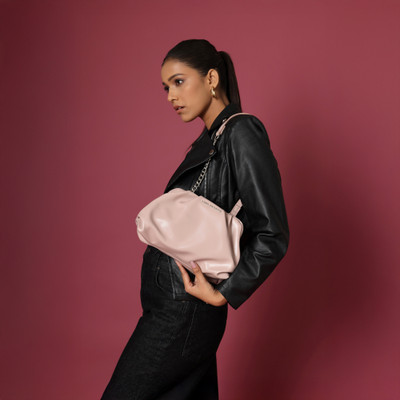 LINO PERROS Women Pink Shoulder Bag