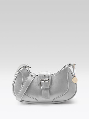 Dressberry Women Silver Shoulder Bag