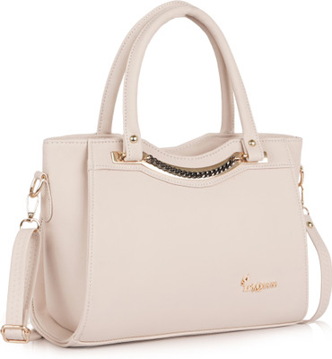 Lady Quinton Women Beige Handbag