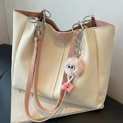 aesthetic Women White Shoulder Bag deal from flipkart