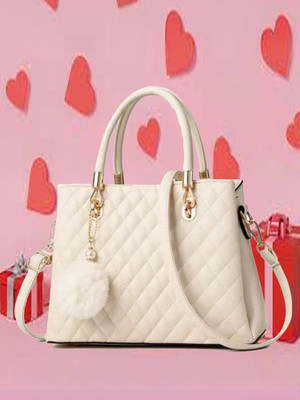 Paradise Fashion Women White Shoulder Bag