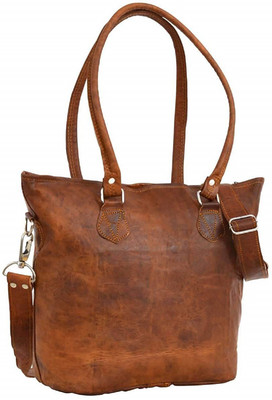 Pranjals House Women Brown Shoulder Bag