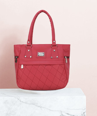 SIRISHA Women Maroon Hand-held Bag