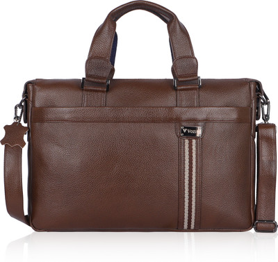 VOZIK Men & Women Brown Messenger Bag