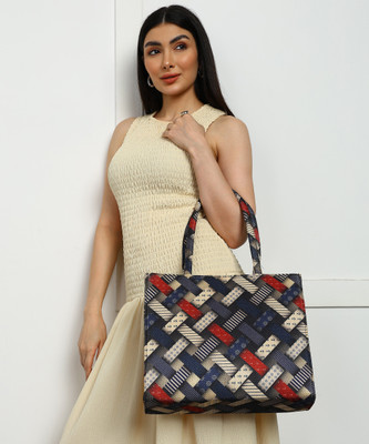Lookout Fashion Women Blue Tote