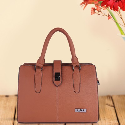 QNS Women Tan Handbag