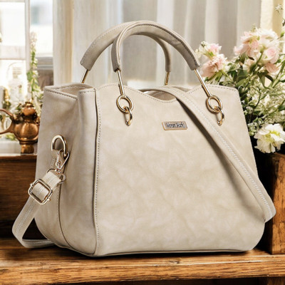 Women Marks Women Beige Hand-held Bag