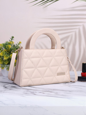 Ross Brown Women Beige Sling Bag
