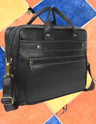 house of common Men & Women Black Messenger Bag