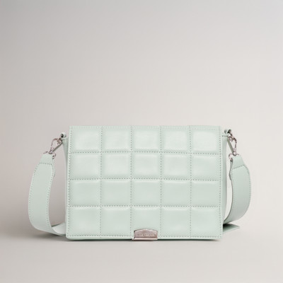 LINO PERROS Women Green Sling Bag